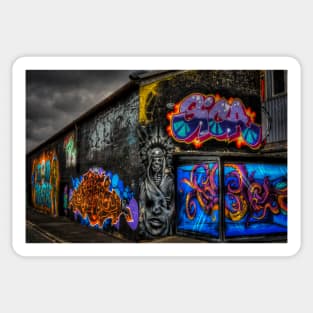 Heaton Graffiti Art Sticker